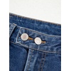 image:imageSidefeel Womens Wide Leg Jeans High Waisted Stretchy Baggy Front Seam Denim PantsBlue