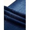 image:imageSidefeel Womens Wide Leg Jeans High Waisted Stretchy Baggy Front Seam Denim PantsDark Blue