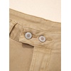 image:imageSidefeel Womens Wide Leg Jeans High Waisted Stretchy Baggy Front Seam Denim PantsKhaki