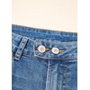 image:imageSidefeel Womens Wide Leg Jeans High Waisted Stretchy Baggy Front Seam Denim PantsLight Blue