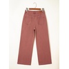 image:imageSidefeel Womens Wide Leg Jeans High Waisted Stretchy Baggy Front Seam Denim PantsMineral Red