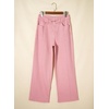 image:imageSidefeel Womens Wide Leg Jeans High Waisted Stretchy Baggy Front Seam Denim PantsPink
