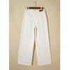 image:imageSidefeel Womens Wide Leg Jeans High Waisted Stretchy Baggy Front Seam Denim PantsWhite