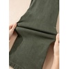 image:imageSidefeel Womens Wide Leg Jeans High Waisted Tummy Control Stretchy Straight Leg Elastic Waist Trendy Denim PantsGreen