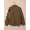 image:imageSidefeel Women Denim Shirt Long Sleeve Button Down Jean Shirts Casual Oversized Trendy Tops BlousesBrown
