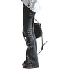 image:imageSidefeel Women Ripped Flare Jeans Mid Rise Fitted Denim Pants Size 16 Black