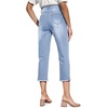 image:imageSidefeel Womens Capri Jeans High Waisted Trendy Spring Outfit Denim Capri Pants Sky Blue Size 10