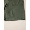 image:imageSidefeel Womens Jean Shorts High Waisted Stretchy Bermuda Pleated Denim Summer ShortsGreen