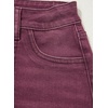 image:imageSidefeel Womens Jean Shorts High Waisted Stretchy Casual Drawstring Denim Shorts with PocketsBurgundy