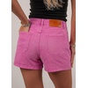 image:imageSidefeel Womens Jean Shorts High Waisted Stretchy Casual Drawstring Denim Shorts with PocketsHot Pink