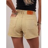 image:imageSidefeel Womens Jean Shorts High Waisted Stretchy Casual Drawstring Denim Shorts with PocketsKhaki
