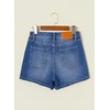 image:imageSidefeel Womens Jean Shorts High Waisted Stretchy Casual Drawstring Denim Shorts with PocketsLight Blue