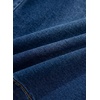 image:imageSidefeel Womens Jean Skirt High Waisted Stretch Casual Trendy Front Seam Mini Denim Skirt with PocketsDeep Blue