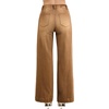 image:imageSidefeel Womens Wide Leg Jeans High Waisted Stretchy Baggy Side Seam Denim Pants with Slanted PocketsBrown
