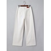 image:imageSidefeel Womens Wide Leg Jeans High Waisted Stretchy Baggy Side Seam Denim Pants with Slanted PocketsWhite