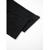 image:imageSidefeel Womens Wide Leg Jeans High Waisted Stretchy Cropped Ankle Capri Rolled Hem Denim PantsBlack