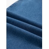 image:imageSidefeel Womens Wide Leg Jeans High Waisted Stretchy Cropped Ankle Capri Rolled Hem Denim PantsBlue