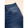 image:imageSidefeel Flare Jeans for Women High Waisted Stretchy Bell Bottoms Wide Leg Side Seam Denim PantsDark Blue
