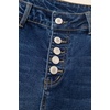 image:imageSidefeel Flare Jeans for Women High Waisted Stretchy Bell Bottoms Wide Leg Side Seam Denim PantsDark Blue