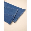 image:imageSidefeel Flare Jeans for Women High Waisted Stretchy Bell Bottoms Wide Leg Side Seam Denim PantsLight Blue