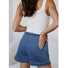 image:imageSidefeel Skorts Skirts for Women Denim Mini Skirt Casual Summer High Waisted Jean Shorts StretchyLight Blue