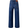 image:imageSidefeel Wide Leg Jeans for Women High Waisted Stretchy Jeans Straight Leg Trendy Patchwork Denim Pants with Oversized FitBluing