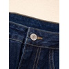 image:imageSidefeel Wide Leg Jeans for Women High Waisted Stretchy Jeans Straight Leg Trendy Patchwork Denim Pants with Oversized FitDark Blue