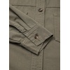 image:imageSidefeel Women Denim Shirts Oversized Long Sleeve Button Down Blouse V Neck Casual Top ShacketsGreen