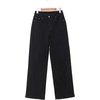 image:imageSidefeel Womens Baggy Wide Leg Jeans High Waisted Straight Leg Spring Outfits Denim PantsBlack