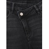 image:imageSidefeel Womens Bell Bottom Flare Jeans High Waisted Stretchy Ripped Distressed Raw Hem Denim Pants with PocketsBlack