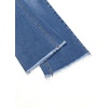 image:imageSidefeel Womens Bell Bottom Flare Jeans High Waisted Stretchy Ripped Distressed Raw Hem Denim Pants with PocketsDark Blue