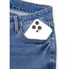 image:imageSidefeel Womens Bell Bottom Flare Jeans High Waisted Stretchy Ripped Distressed Raw Hem Denim Pants with PocketsDark Blue