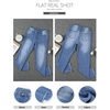 image:imageSidefeel Womens Boyfriend Jeans Stretchy Ripped Distressed Zimbaplatinum Denim PantsC Sky Blue