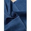 image:imageSidefeel Womens Drawstring Jeans Wide Leg High Waisted Baggy Stretchy Elastic Waist Sweatpant JeansBlue