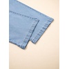 image:imageSidefeel Womens Drawstring Jeans Wide Leg High Waisted Baggy Stretchy Elastic Waist Sweatpant JeansSky Blue