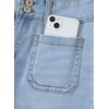 image:imageSidefeel Womens Flare Jeans High Waisted Wide Leg Stretchy Bell Bottom Front Pockets Denim PantsSky Blue