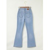 image:imageSidefeel Womens Flare Jeans High Waisted Wide Leg Stretchy Bell Bottom Front Pockets Denim PantsSky Blue