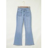 image:imageSidefeel Womens Flare Jeans High Waisted Wide Leg Stretchy Bell Bottom Front Pockets Denim PantsSky Blue