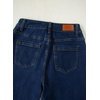 image:imageSidefeel Womens High Waisted Jeans Stretchy Seamed Wide Leg Denim Pants with PocketsBluing