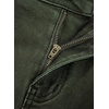 image:imageSidefeel Womens High Waisted Jeans Stretchy Seamed Wide Leg Denim Pants with PocketsGreen