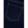 image:imageSidefeel Womens Jean Shorts High Waisted Drawstring Fold Hem Baggy Denim ShortsNavy Blue