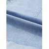 image:imageSidefeel Womens Jean Shorts High Waisted Stretchy Button Fly Folded Hem Trendy Casual Summer Bermuda ShortsIceland Blue