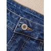 image:imageSidefeel Womens Jean Shorts High Waisted Stretchy Folded Hem Casual Trendy Patchwork Loose Fit Summer Denim ShortsDark Blue