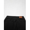 image:imageSidefeel Womens Jeans High Waisted Stretchy Wide Leg Jeans Trendy Seamed Front Baggy Loose Denim Pants with PocketsBlack