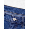 image:imageSidefeel Womens Jeans High Waisted Stretchy Wide Leg Jeans Trendy Seamed Front Baggy Loose Denim Pants with PocketsBlue