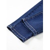image:imageSidefeel Womens Skinny Jeans Straight Leg High Waisted Stretchy Ankle Denim Pants with Patch PocketsBlue
