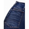 image:imageSidefeel Womens Skinny Jeans Straight Leg High Waisted Stretchy Ankle Denim Pants with Patch PocketsDark Blue