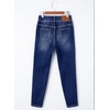 image:imageSidefeel Womens Skinny Jeans Straight Leg High Waisted Stretchy Ankle Denim Pants with Patch PocketsDark Blue