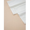 image:imageSidefeel Womens Wide Leg Baggy Jeans High Waisted Elastic Waist Loose Fit Drawstring Long Denim PantsWhite