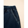 image:imageSidefeel Womens Wide Leg Jeans High Waisted Elastic Stretchy Trendy Drawstring Baggy Pull On Denim Pants with Oversized FitVintage Blue